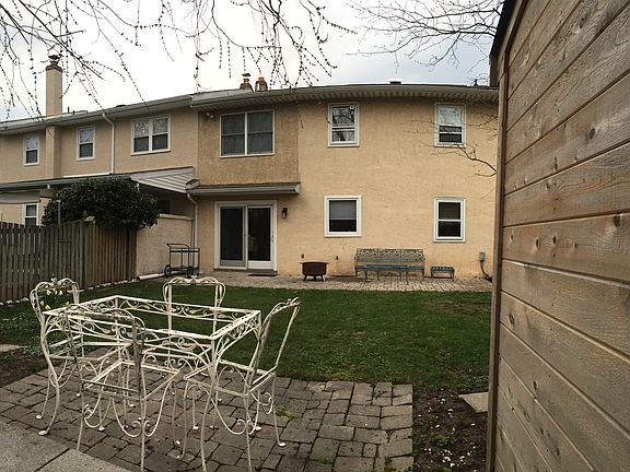 Back yard and patios