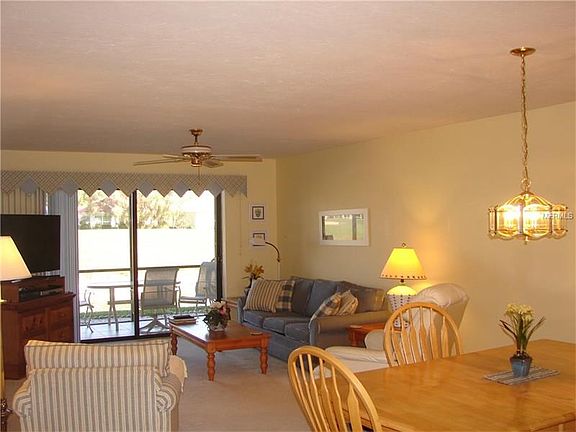 Spacious great room with great golf course views.