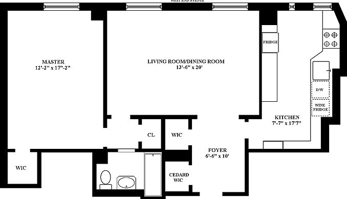 1st image of 246 W End Ave APT 1-B