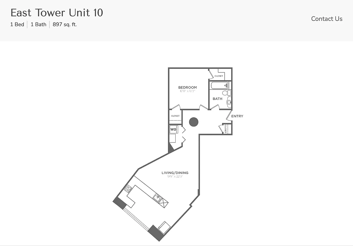 Floor plan East Tower 10