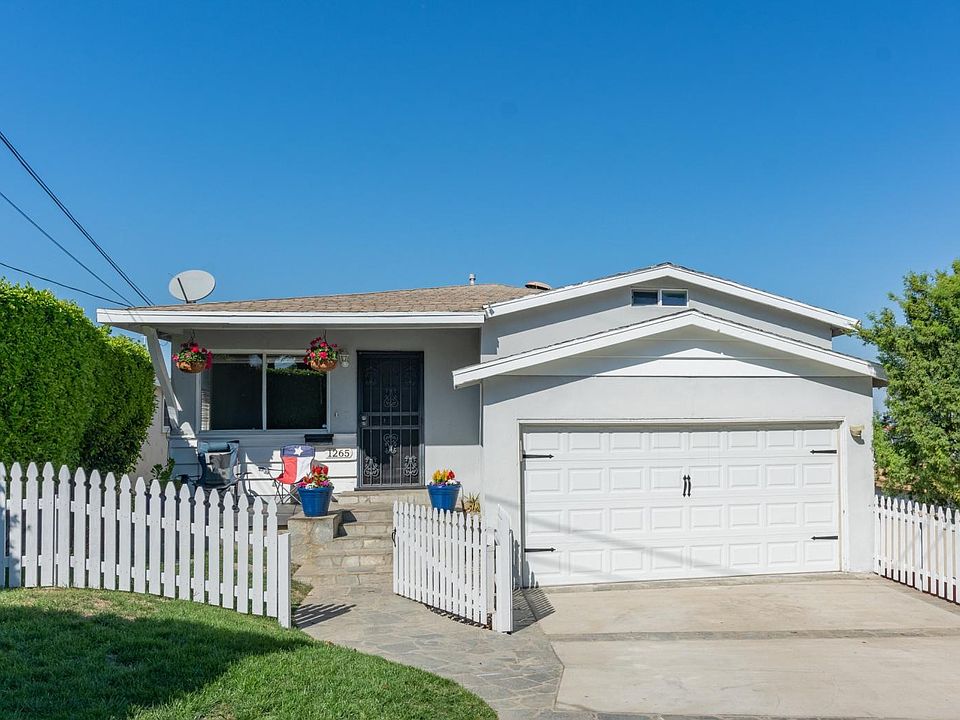 Fenced front yard and porch