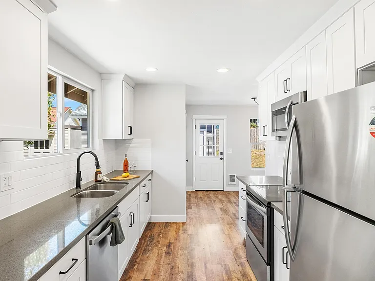 Gallery Kitchen to Back Door