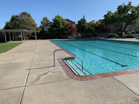 Swimming pool and jacuzzi area