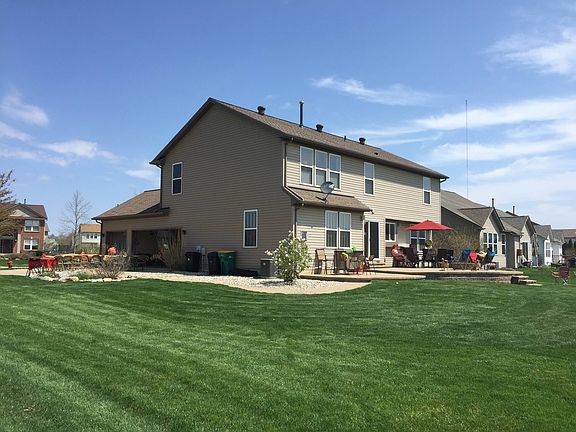 Rear driveway view