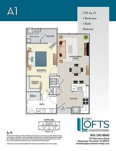 Floor plan A1