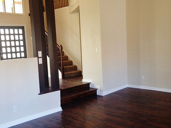 Entry way & remodeled stairc