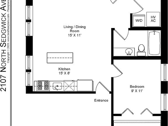 4th image of 2107 N Sedgwick St #2T