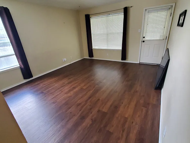 Family room with access to back door