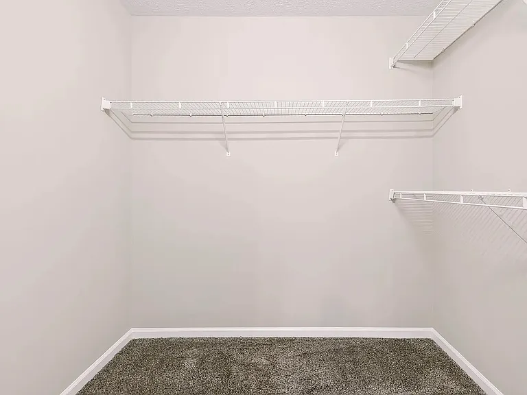 Large walk-in closets throughout