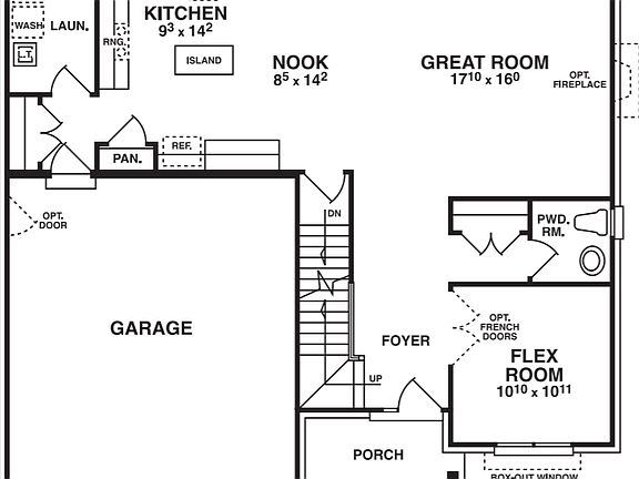 Woodside First floor
