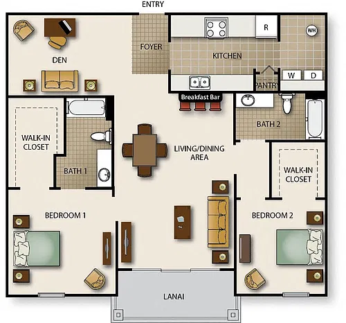 Floor plan Brentwood