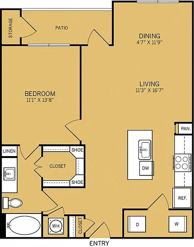 Floor plan Gunner