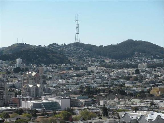 View of Twin Peaks from t