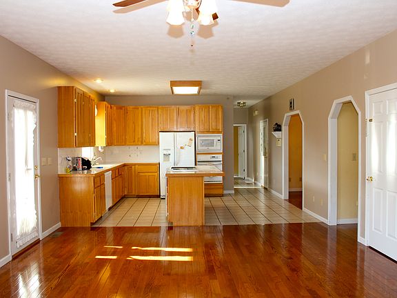 Family Room into Kitchen