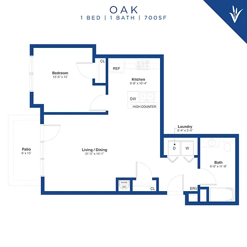 Floor plan Oak