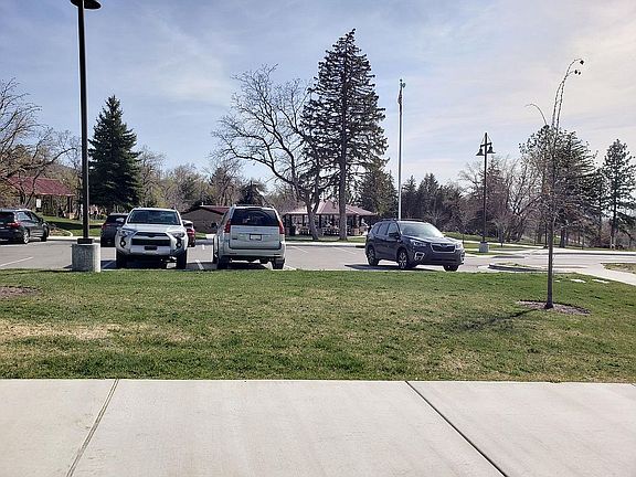 Creekside park across street