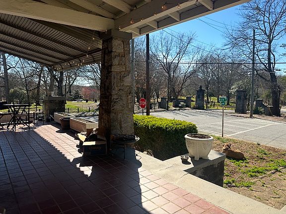 The beautiful front porch adds an outside room for your enjoyment!