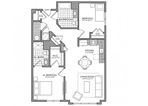 Floor plan B6