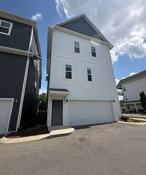 Rear of the home