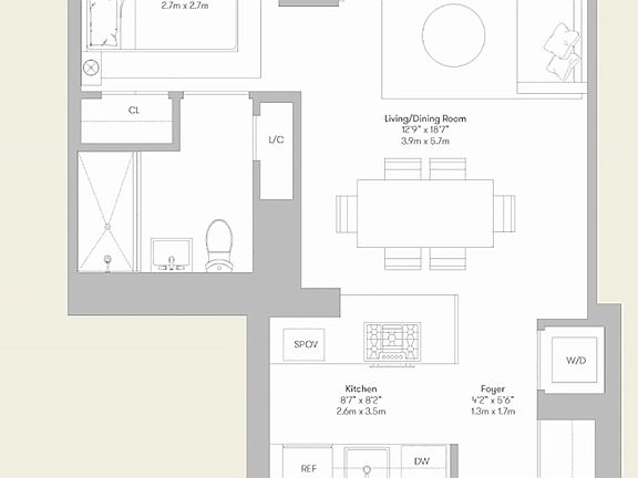 2nd image of 460 W 42nd St APT 58A