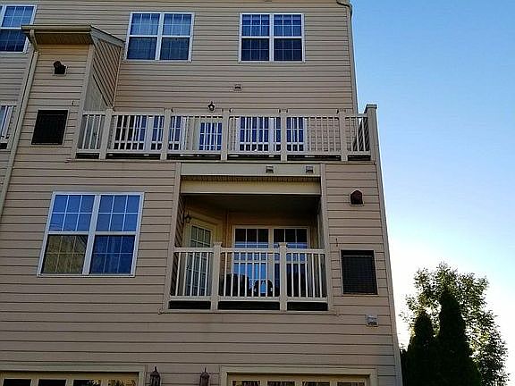 Upper deck and garage