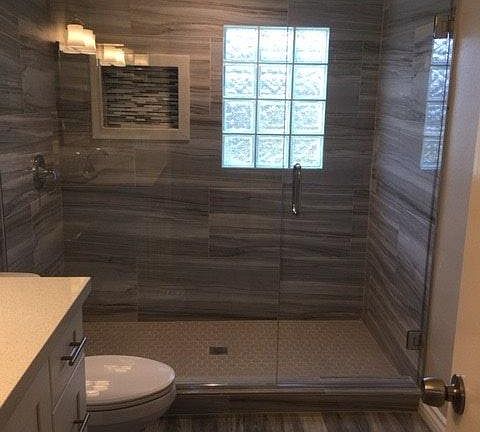 Remodeled bathroom