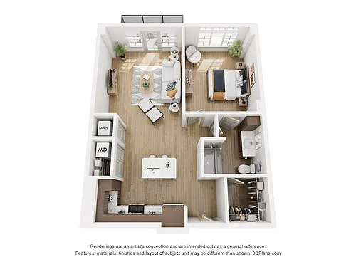 Floor plan A6B