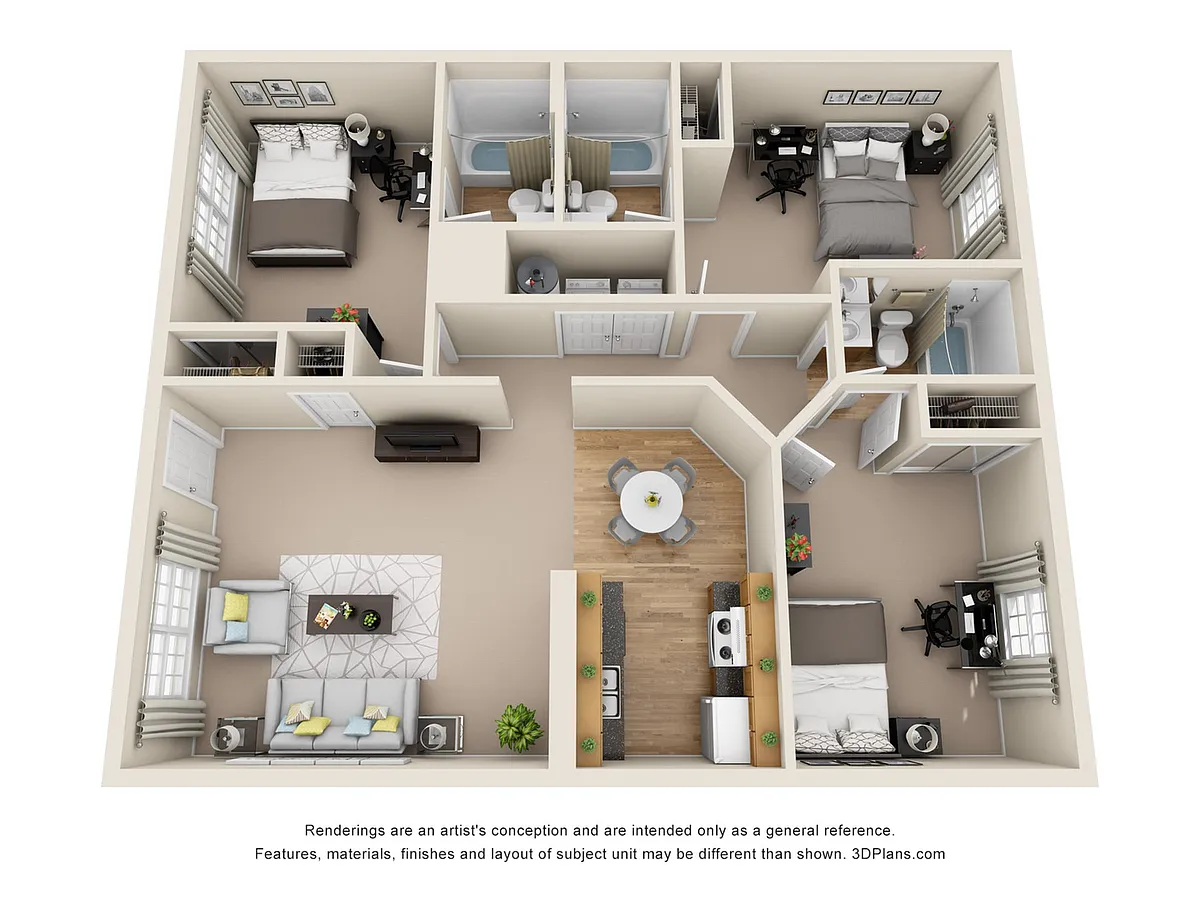 Floor plan 3-3F
