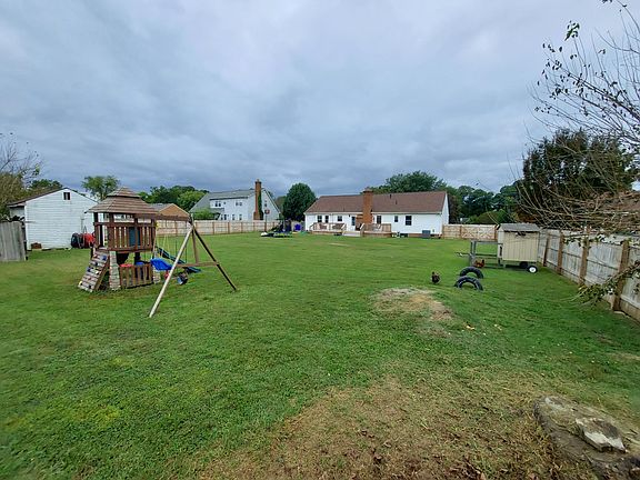 Backyard from back corner