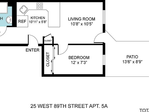 2nd image of 25 W 89th St #5B