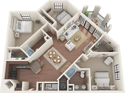 Floor plan C1
