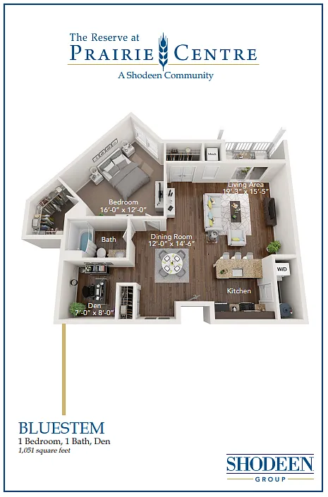 Floor plan Bluestem