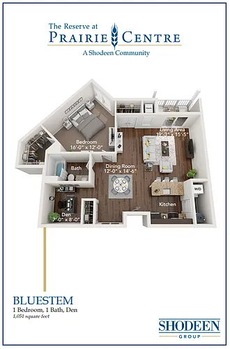 Floor plan Bluestem