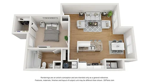 Floor plan The Mason