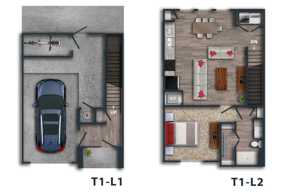 Floor plan T1