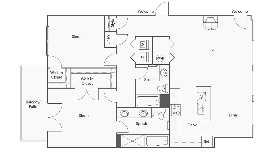 Floor plan C4