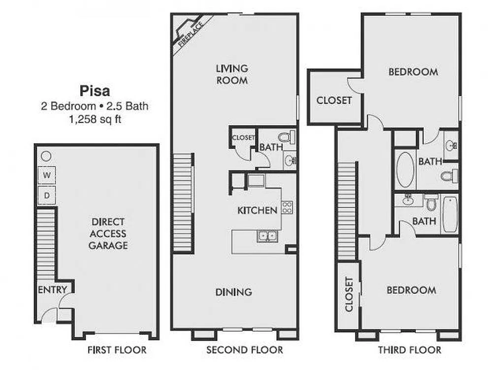 Floor plan Pisa