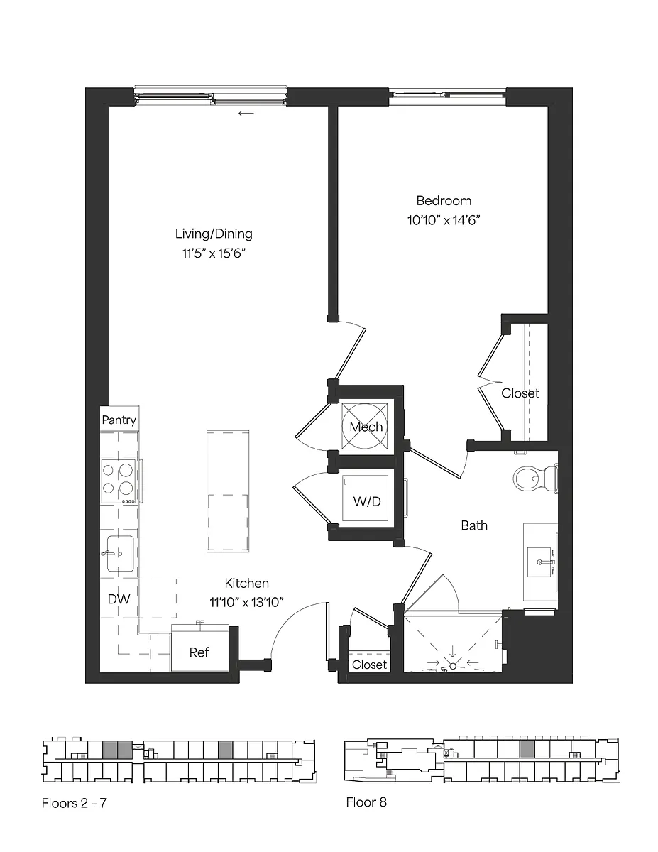 Floor plan A5.a