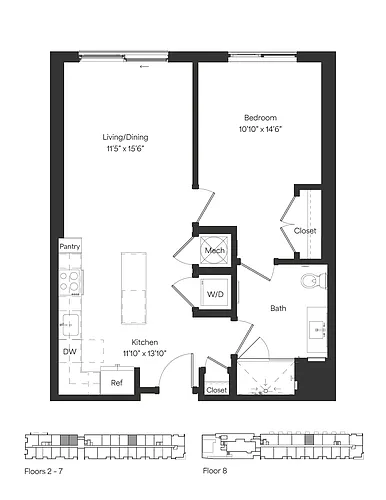 Floor plan A5.a