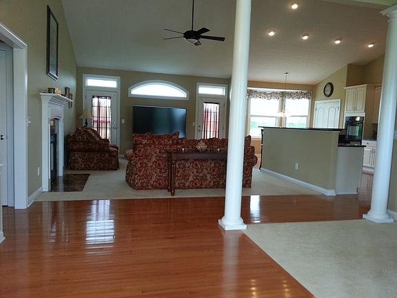 Entry view to Family Room