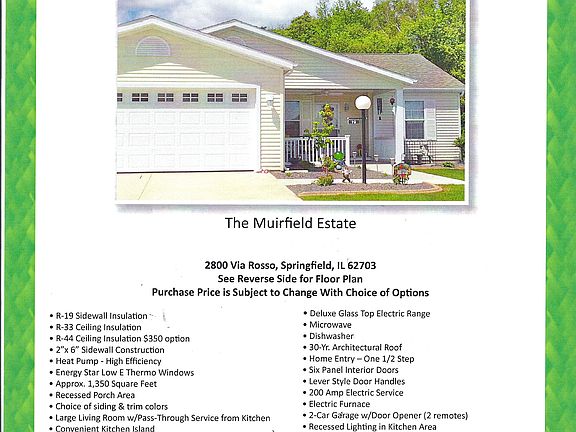 Muirfield Estate - New Home 