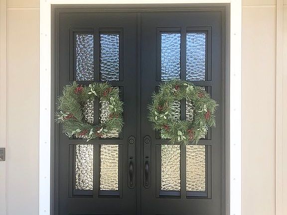 Custom Iron Double Doors