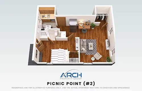 Floor plan Picnic Point