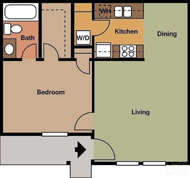2nd image of 2800 N Osage Pl
