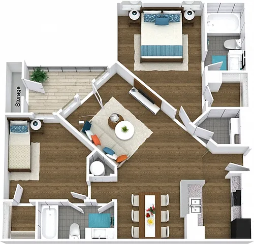 Floor plan Matisse
