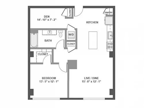 Floor plan A6D