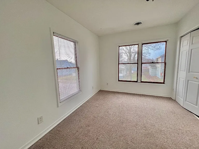 Second bedroom- Sunlight, nice closet space