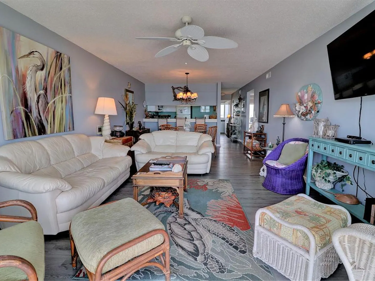 *Off Season Rental* Oceanfront *Queen's Grant E-215 Topsail Island — Photo 4