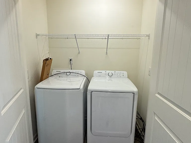 Laundry on 1st floor