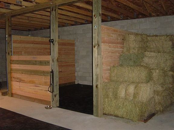Stall's inside Barn
